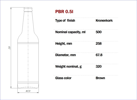 Immagine di PBR 500 ml