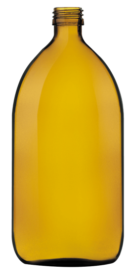 Bild von Syrup Bottle - 1021+-8 ml H 3870-1000 ml PP28